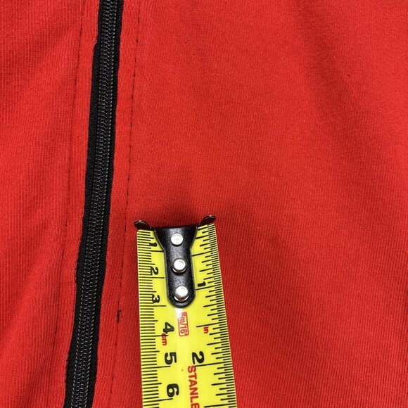 Manchester United Zip Up Jacket Size Large Red Black Official Merchandise - Picture 8 of 11